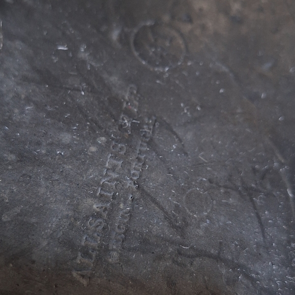 All Saints Black Leather Cap Toe Oxford Shoes 41 - Picture 11 of 13